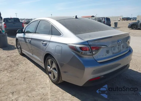2016 Hyundai Sonata Hybrid Limited z USA, uszkodzony, nr VIN KMHE34L16GA022772